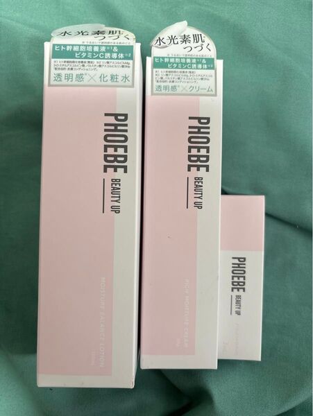 PHOEBE モイスチャーバランスローション リッチモイスチャークリーム &クリーム&ビューティーアップ アイラッシュセラムN