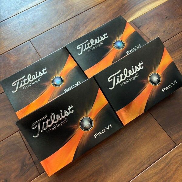 タイトリスト Titleist ゴルフボール PRO V1 プロv1 4ダース