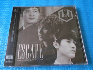 KIM HYUNG JUN【初回盤CD＋DVD】ESCAPE「新品・未使用・未開封」