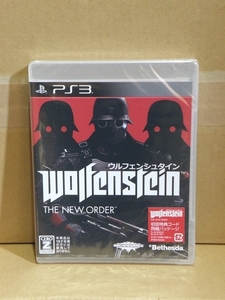 PS3ソフト ウルフェンシュタイン ザ・ニューオーダー 新品 未開封 Wolfenstein the New Order 送料無料 送料込み
