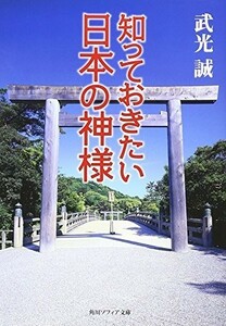 知っておきたい日本の神様(角川文庫ソフィア)/武光誠■18086-20049-YBun