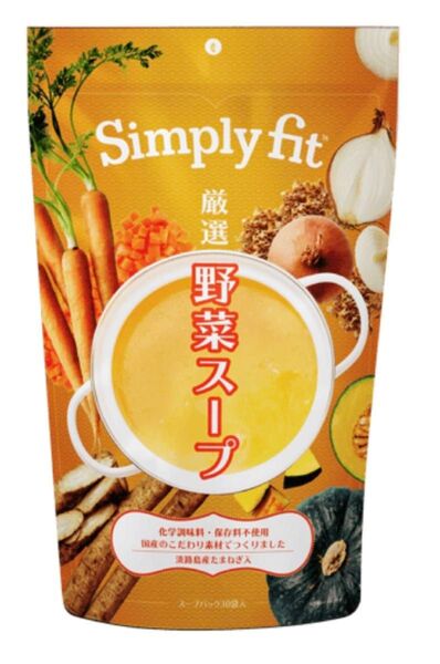 厳選野菜スープ 国産素材を集めた野菜スープ 無添加 120g(4g× 30袋)
