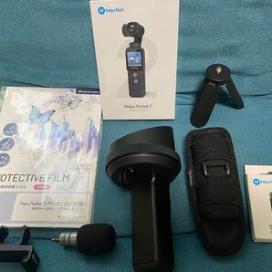 Feiyu Tech Feiyu Pocket 2 カメラ付き小型ジンバル 付属品多数有り フェイユーテック ジンバル