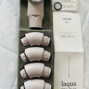 マイクロ・ナノバブルシャワーヘッド laqua casa suikin