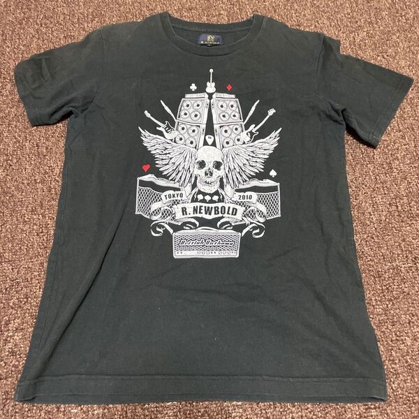 アールニューボールド 半袖 Tシャツ 黒 メンズLサイズ ブリティッシュアンセム