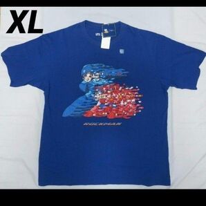 CAPCOM40thUT 半袖Tシャツ ロックマン ユニクロXL カプコン