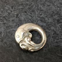 GEORG JENSEN ジョージジェンセン 魚 サカナブローチ No.10 SV925 シルバー (USED品）_画像3