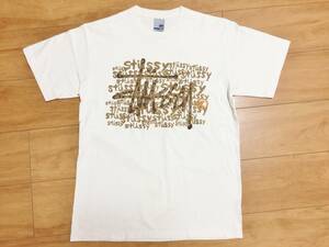 00's STUSSY "モノグラムLV" USA製 Tシャツ ビンテージ・オールド品