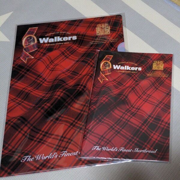 walkers ノートとクリアファイルセット