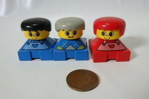 #0046 Lego Duplo блок fig старый fig3 body # детали блок особый кукла 