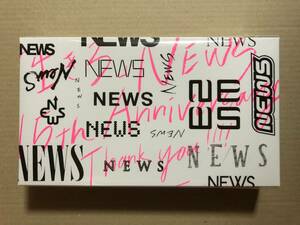  сырой ..15th Anniversary BOX[ специальный BOX specification ]/NEWS[ нераспечатанный ] News Kato sigeaki Ояма . один . Tegoshi Yuuya больше рисовое поле ..