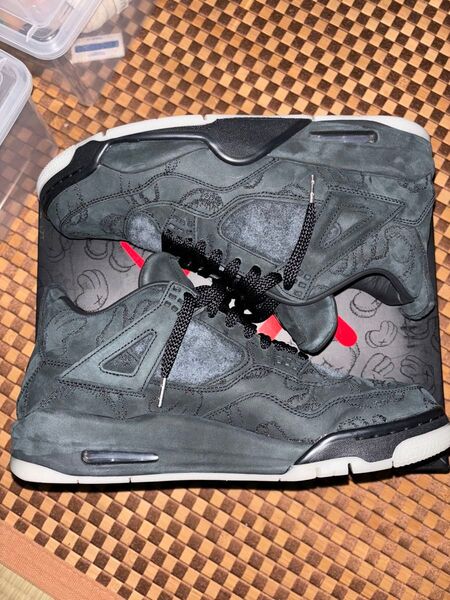 KAWS Nike Air Jordan 4 Retro Black