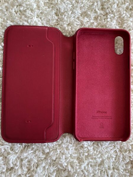 iPhone X レザーケース