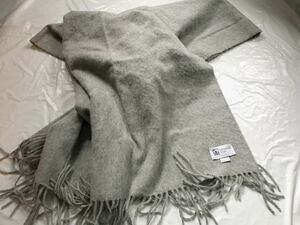  John stone z cashmere large size stole CASHMERE gray ash undecorated fabric autumn winter muffler Johnstons cashmere stole 