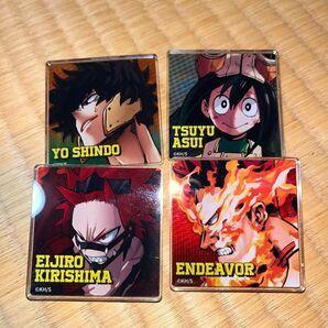 僕のヒーローアカデミア ヒロアカ アクリルバッジ 4個セット