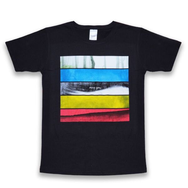 Mr.Children tour 2024 miss you arena tour Booklet Tシャツ グレーブラック