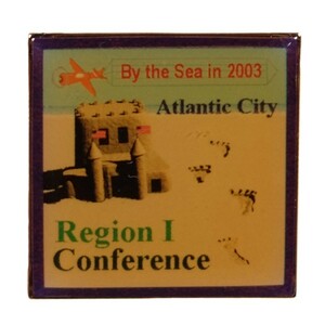 SI43 Atlantic City Region I Conference ピンバッジ ピンズ バッジ USA アメリカ 米国 輸入雑貨
