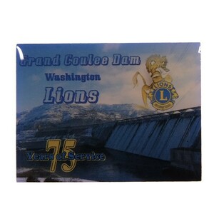 SI57 Grand Coulee Dam Washington Lions Club ライオンズクラブ ピンバッジ ピンズ バッジ USA アメリカ 米国 輸入雑貨