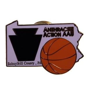 SI63 ANTHRACITE ACTION AAU Schuylkill Country, PA ピンバッジ ピンズ バッジ USA アメリカ 米国 輸入雑貨