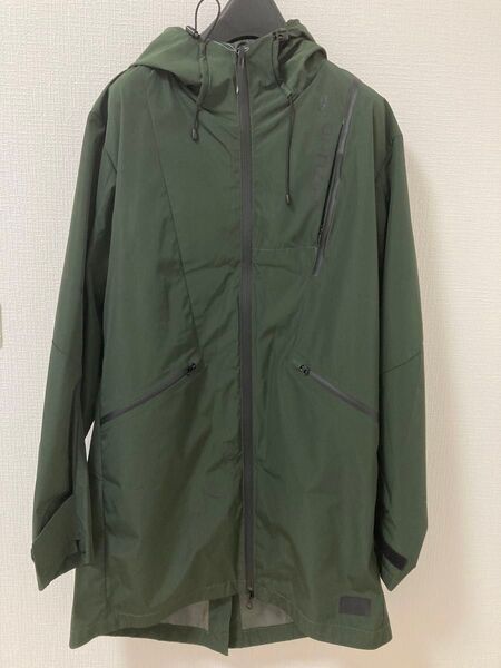 ミズノMIZUNO 防水 コート メンズLサイズ カーキ