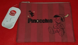 Обратное решение Disney Store Limited Disney Pinocchio Mouch Новый неиспользованный неиспользованный комплект