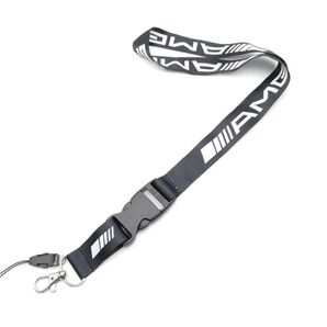AMG メルセデスベンツ Mercedes Benz ランヤード ネックストラップ PETRONAS ペトロナス 黒 ブラック k