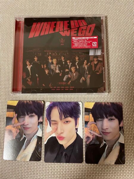 JO1 金城碧海 トレカ セルカ WHERE DO WE GO CD