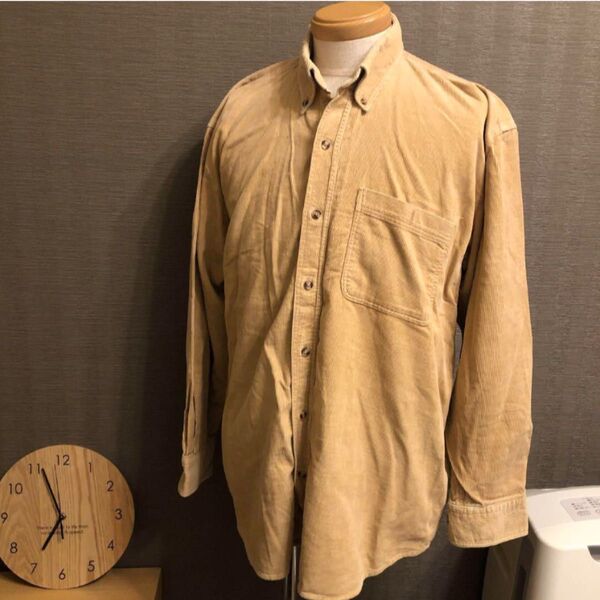 old uniqlo ユニクロ シャツ コーデュロイ 古着
