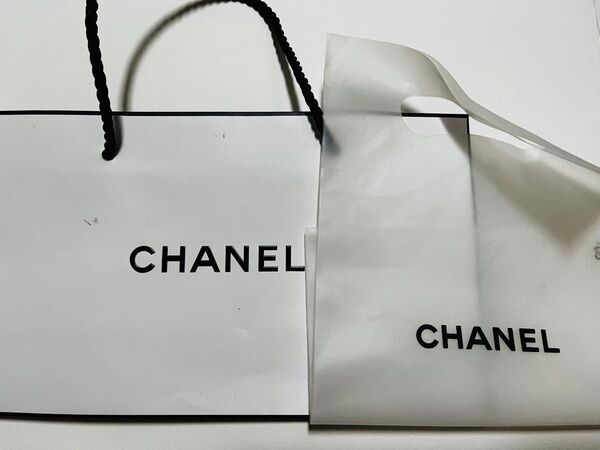 CHANEL シャネル 紙袋 ショッパー ショップ袋 白