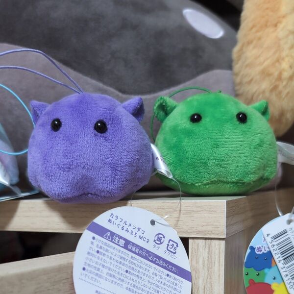 カラフルメンダコ ぬいぐるみプチmc2