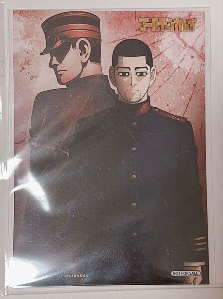 ゴールデンカムイ 尾形百之助&花沢勇作 ブロマイド円盤 限定特典