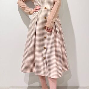 チェックジャンパースカート グレースコンチネンタル サンプル品