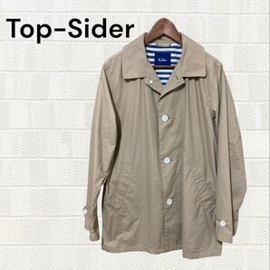 Top-Sider トップサイダー ステンカラーコート トレンチコート ベージュ
