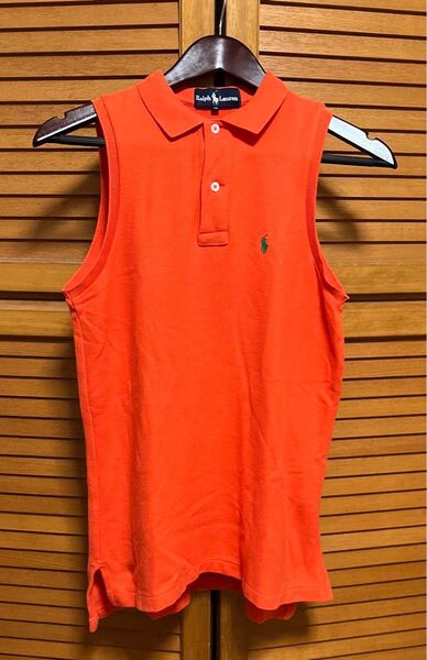 Ralph Lauren メンズノースリーブポロシャツ Mサイズ