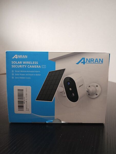 ANRAN 防犯カメラ 500万画素 ワイヤレスソーラー