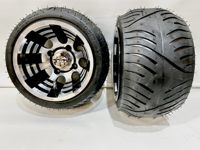 ジャイロUP用クロスアルミホイール バギータイヤ＆スペーサー