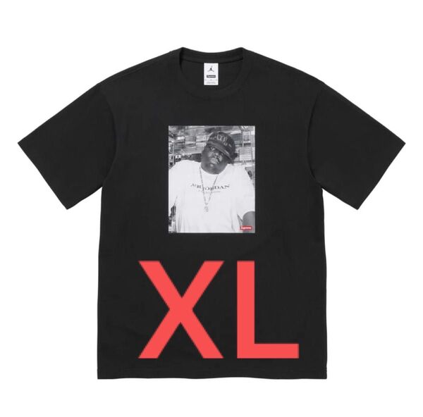 Supreme x Jordan Biggie S/S Top "Black"