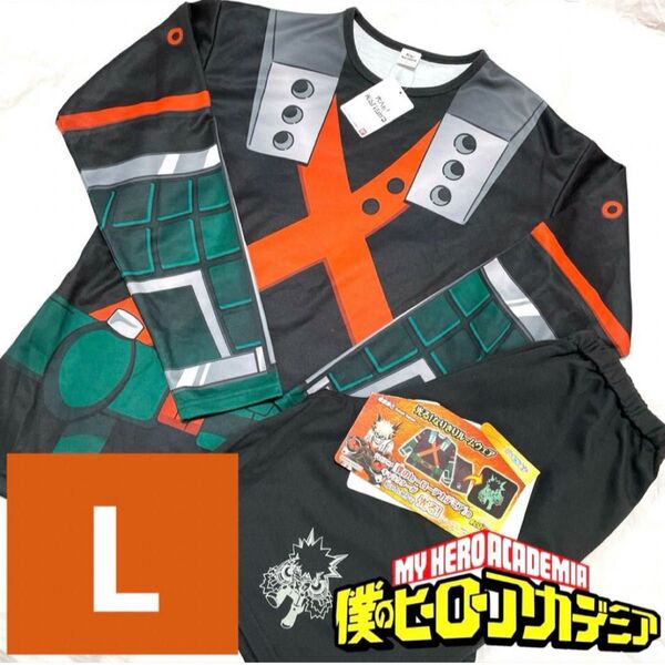僕のヒーローアカデミア ヒロアカ 爆轟勝己 なりきり 光るパジャマ 大人も光るパジャマ ルームウェア Lサイズ