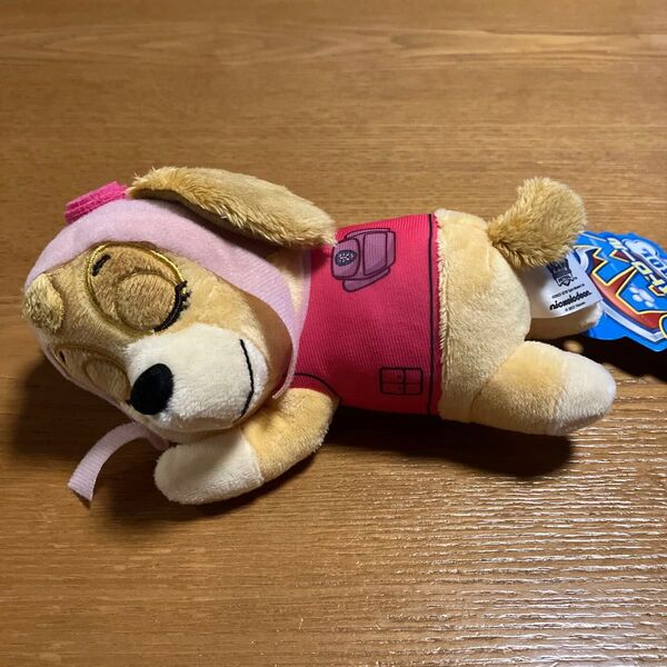 パウ・パトロール ごろりんぬいぐるみ スカイ