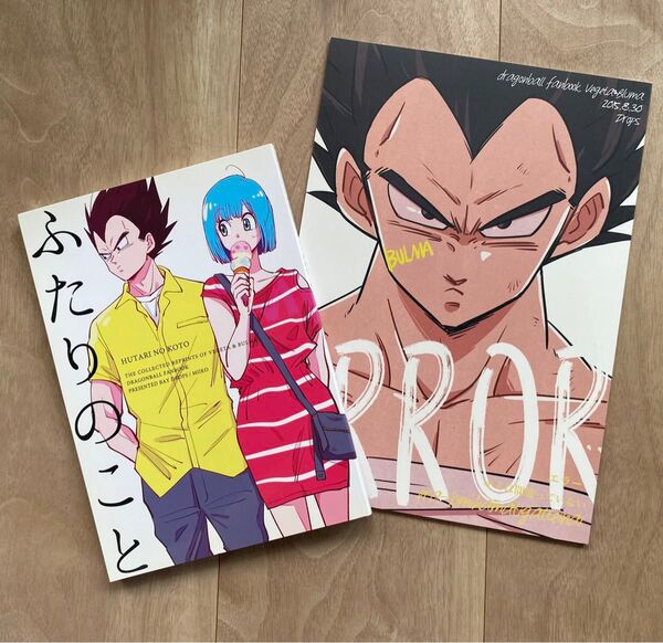 【ドラゴンボール同人誌 ベジブル】ふたりのこと ERROR 2冊セット 同人誌