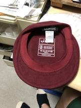 帽子 カンゴール ハンチング ウール 504KANGOL WOOL HUNTING 帽子　あずき色_画像6