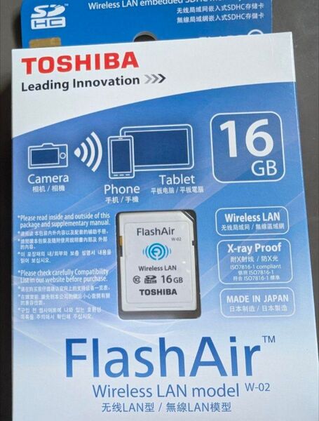 TOSHIBA FlashAir W-02 16GB