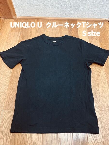 UNIQLO U クルーネックTシャツ S size ブラック 黒