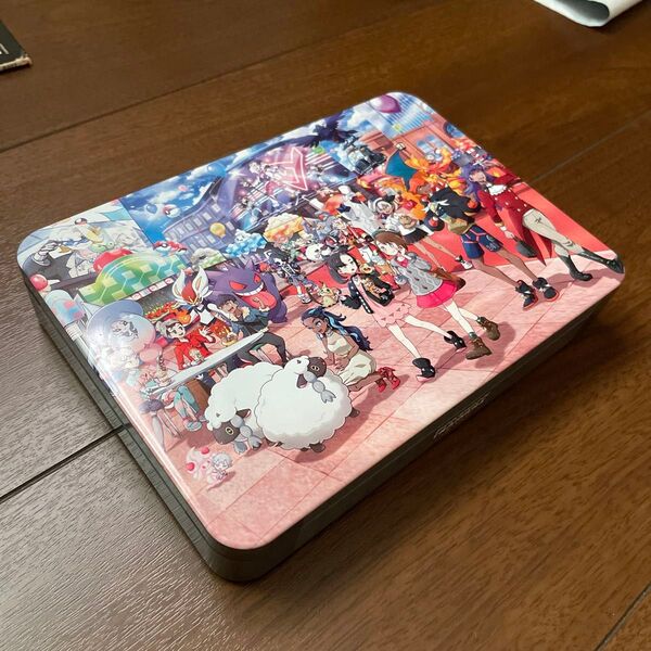 ポケモン ポケモンセンター限定お菓子缶 空箱
