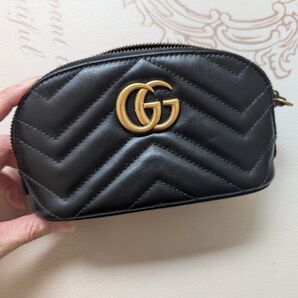 グッチ GGマーモント ポーチ