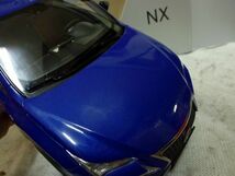 レクサス NX 200t 1/18 ミニカー ブルー LEXUS ドア開閉_画像3