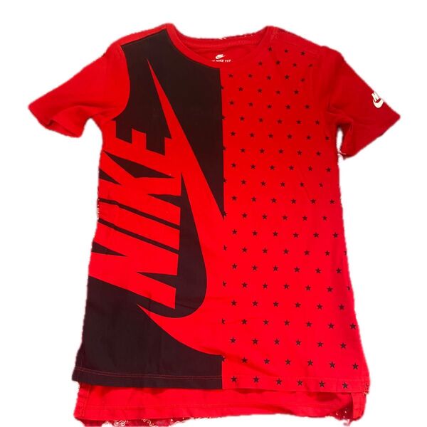 NIKE ナイキ レッドTシャツ 星ロゴ