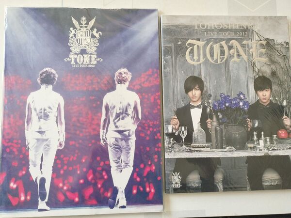東方神起ライブツアーパンフレット「2009 The Secret Code」「2012 TONE」