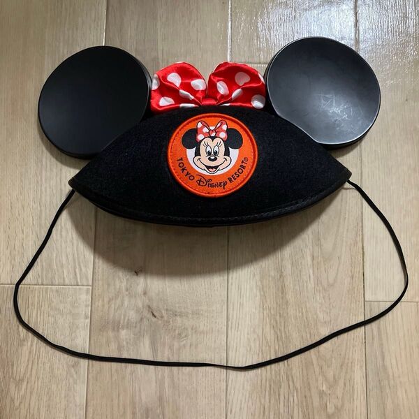 【即日発送可能】ミニー イヤーハット かぶりもの ディズニー カチューシャ