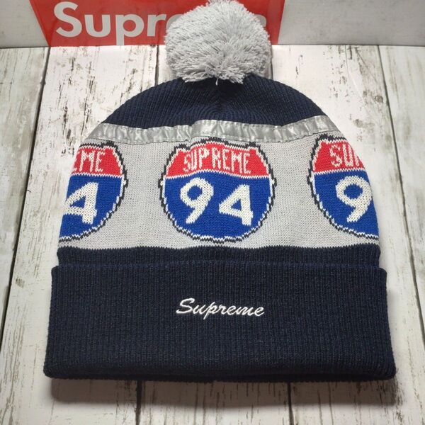 シュプリーム Supreme Interstate Reflective Beanie